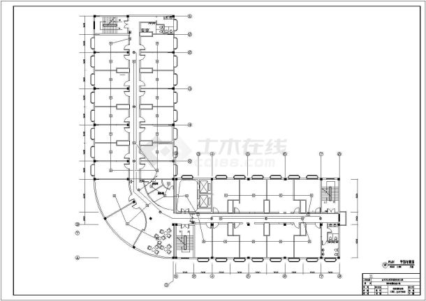 装修设计界首市某大酒店消防喷淋改造施工图-图一