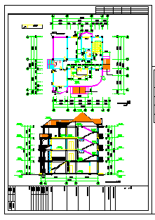 四层别墅建筑施工效果图设计-图一