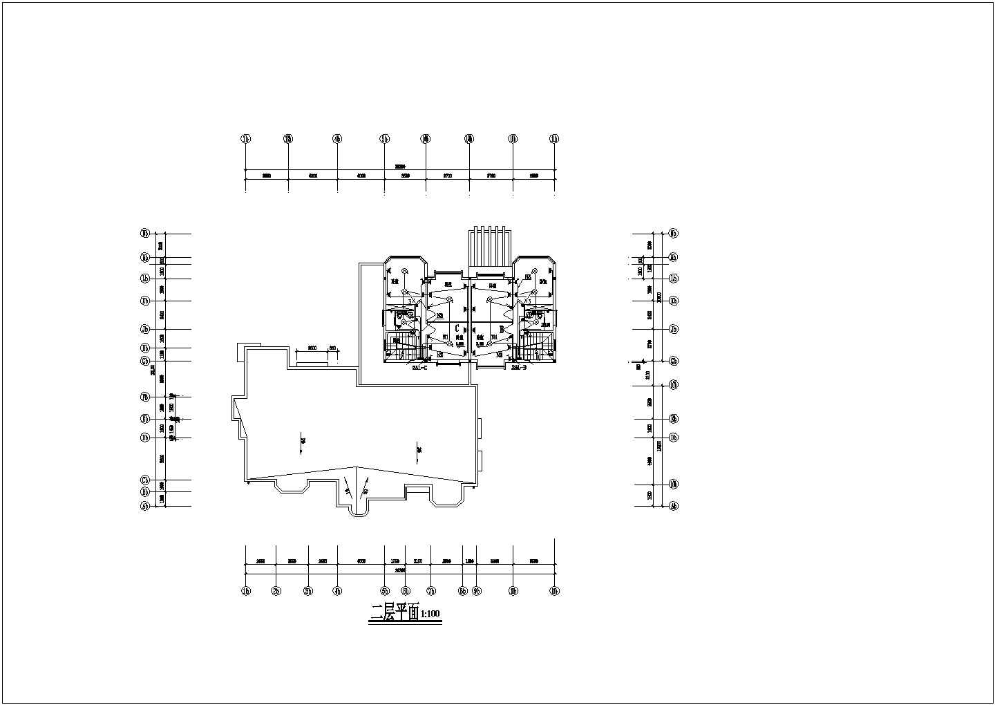 电气设计_某售楼处样板房电气CAD图