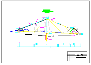 某水库大坝横断面设计cad图纸（处理后）-图二