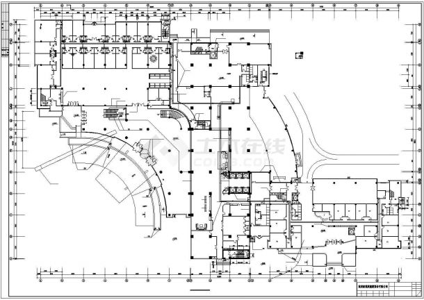 广东某二十二层酒店给排水设计施工CAD图-图二