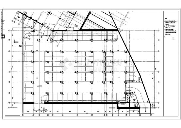 某30层纯剪力墙结构高层住宅建筑设计cad施工图纸-图一