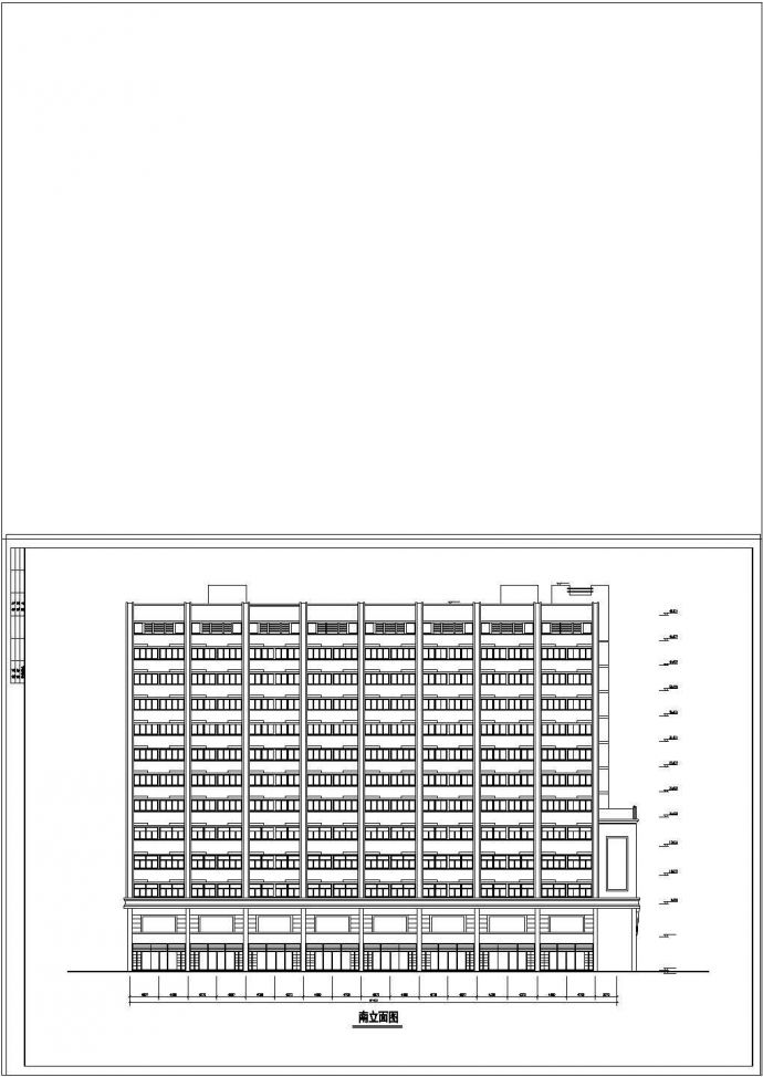 [重庆]高层现代风格星级酒店方案初步设计图纸及效果图_图1