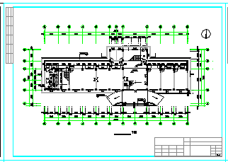 某五层防疫站cad建筑设计方案图纸-图二