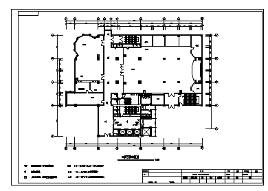 某十五层带地下室办公楼电气施工cad图(含弱电设计图)-图二