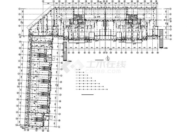 襄阳市徐阳路某社区26层框架结构住宅楼给排水系统设计CAD图纸-图一