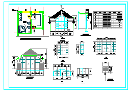 某三层独栋别墅建筑施工设计图纸-图一