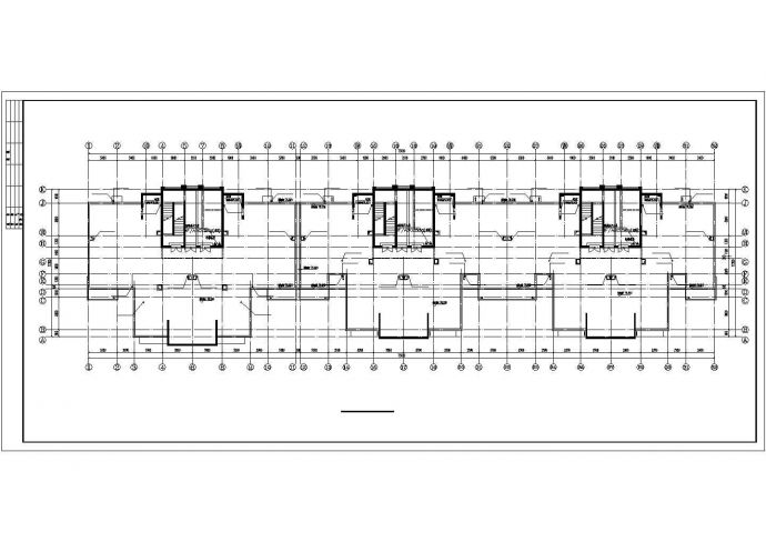 重庆市某居住区28层框架结构住宅楼给排水系统设计CAD图纸（2套方案）_图1