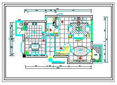 别墅装修全套CAD详细施工图纸_图1