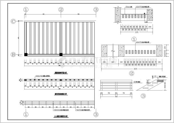 某山庄住宅楼结构建筑全套方案设计施工CAD图纸-图二