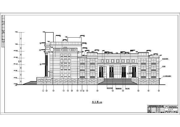 南会建设施工CAD平面图-图一