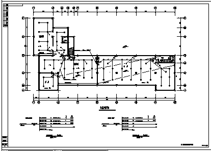 某六层办公楼电气全套施工cad图(含照明设计)-图一