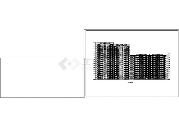 某完美经典高层住宅建筑详细方案设计施工CAD图纸-图二