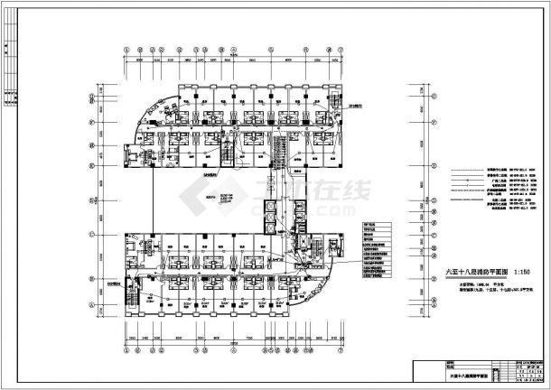 某地23层商务酒店电气消防设计图（甲级设计院设计）-图二