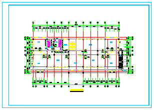 某医院二层实验楼cad建筑方案图纸_图1