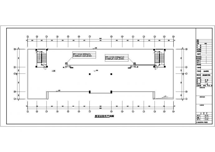 信阳市某职业学院5770平四层框架结构教学综合楼电气系统设计CAD图纸_图1