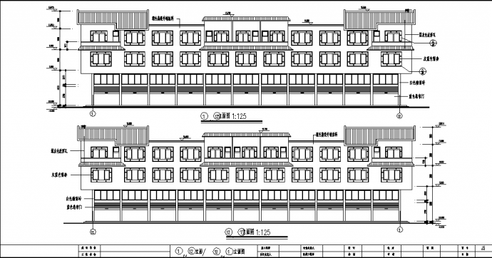 苏州某大市场居住楼建筑设计施工cad图纸（含说明）_图1