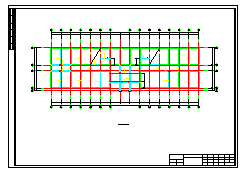 某综合楼建筑结构全套cad施工设计图纸-图一