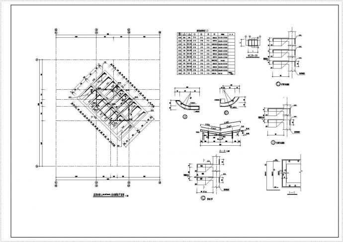 某高层框架剪力墙结构住宅楼结构设计cad全套结构施工图（甲级院设计）_图1
