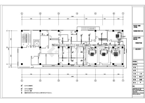 医院手术室全套空调净化系统设计施工图-图一