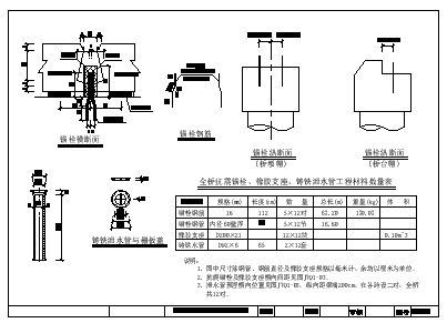 南方某74米桥梁结构cad设计施工图