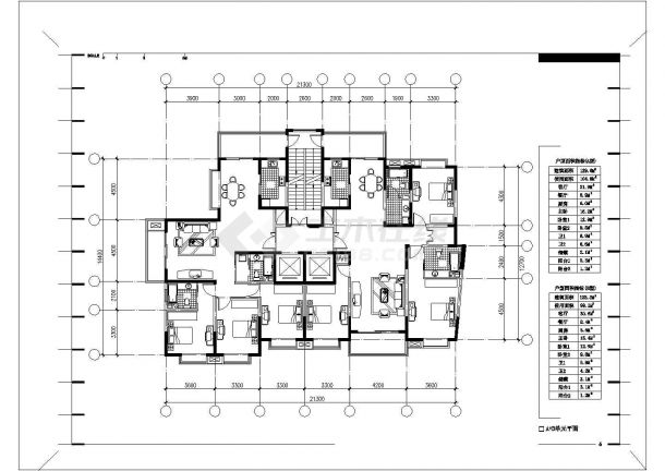 某小区建筑全套规划详细方案设计施工CAD图纸-图一