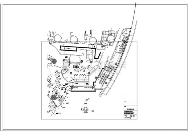 某住宅楼厨房设备暖通设计cad施工图-图一