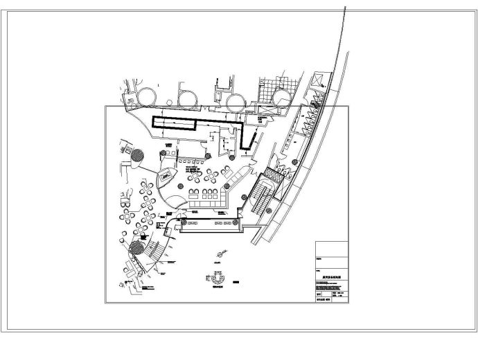 某住宅楼厨房设备暖通设计cad施工图_图1