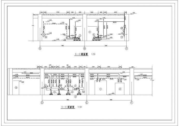 某大型暖通空调设计施工方案cad图纸_图1