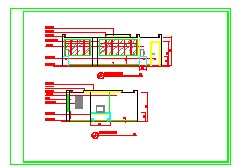 某餐厅室内装修设计CAD图_图1