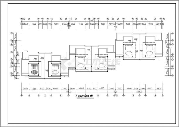 某住宅楼标准建筑全套扩出方案设计施工CAD图纸-图一