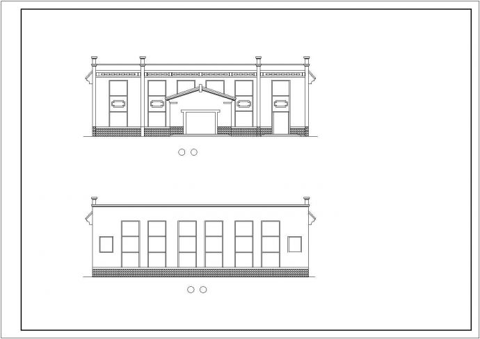 某地区二层办公楼建筑施工图纸_图1