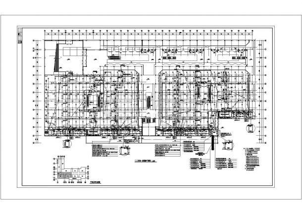 某17万平大型商场消防建筑设计施工图-图一