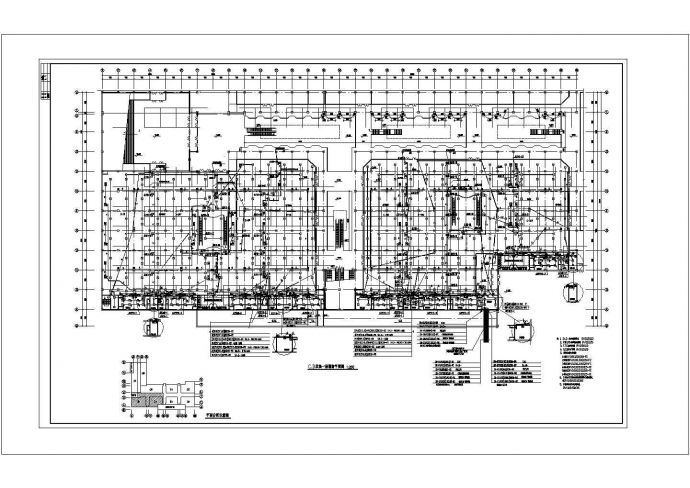 某17万平大型商场消防建筑设计施工图_图1