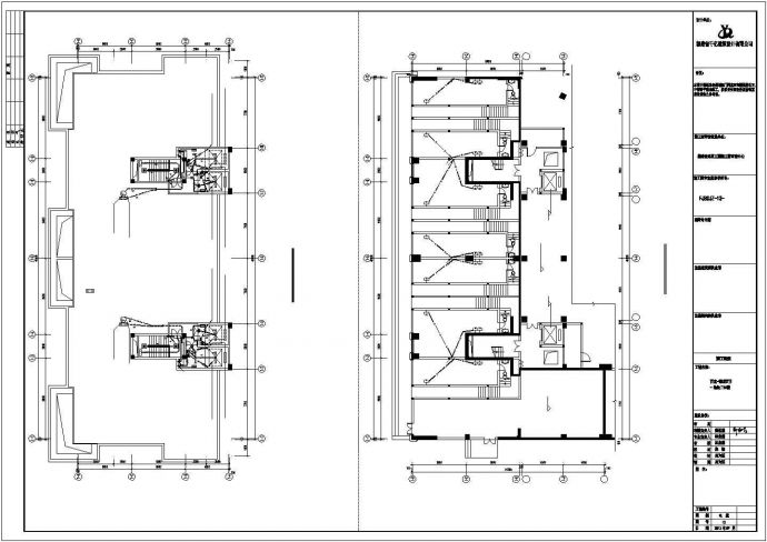 砖衡阳市某8250平米18层框架结构公寓住宅楼全套电气系统设计CAD图纸_图1
