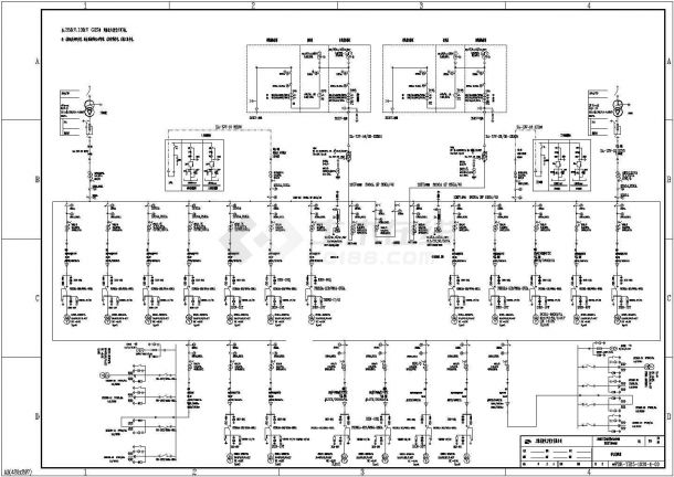 某商办35kV商业变电所项目及塔楼电气工程方案设计施工CAD图纸-图一