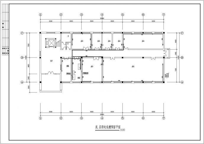 某四层住宅建筑电气施工设计图_图1