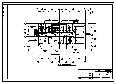 某四层服装厂办公楼电气施工cad图(含照明配电，电话配线，防雷接地系统设计)-图二
