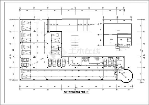 某六层办公楼电气设计CAD施工图-图二
