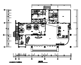 某十一层办公楼室内装修工程电气施工cad图(含照明及插座设计)-图一