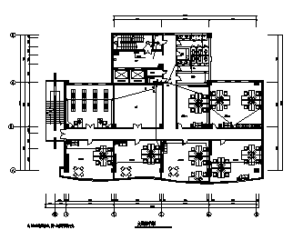 某十一层办公楼室内装修工程电气施工cad图(含照明及插座设计)-图二