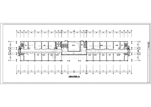 某五层办公楼电气设计方案CAD图纸-图二