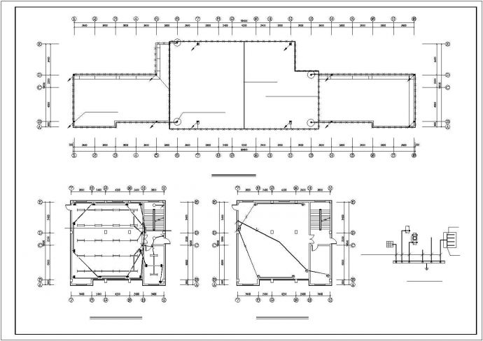 某四层办公楼电气设计方案图纸_图1