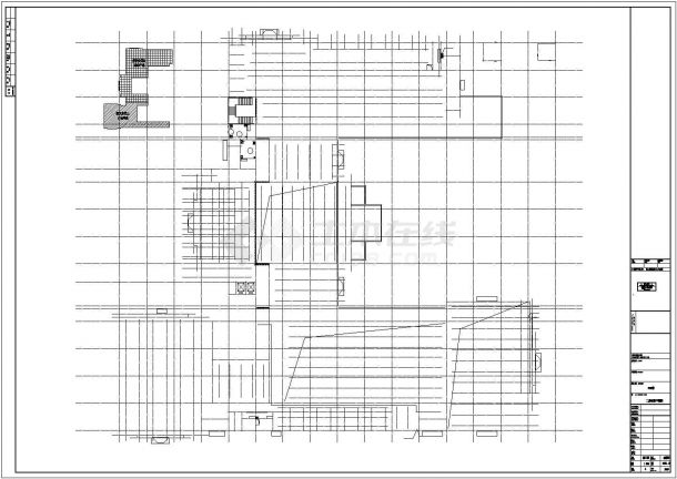 北京某1.9万平米2层框混结构商务娱乐会所全套给排水平面设计CAD图纸-图一