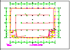 厂房电气设计图纸CAD布置图-图二