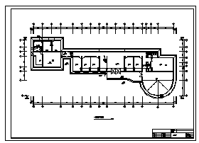 某三层商场办公楼电气施工cad图(含电照，弱电设计)_图1