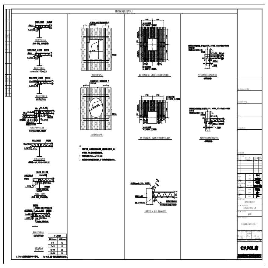 GS-T-008b（钢筋桁架楼承板设计说明(二)）-图一