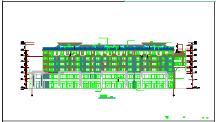 全套住宅楼建筑cad设计平立剖面施工图