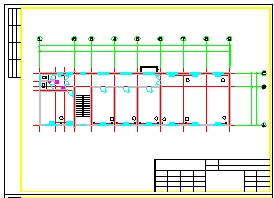 三层办公楼建筑设计以及全套cad采暖系统设计图