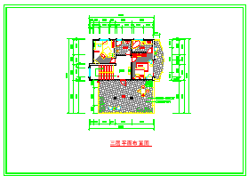 三层别墅楼室内装修设计施工cad图纸-图一